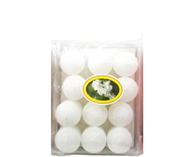 香精盒裝蠟燭(12入x2盒), 香精, 白色