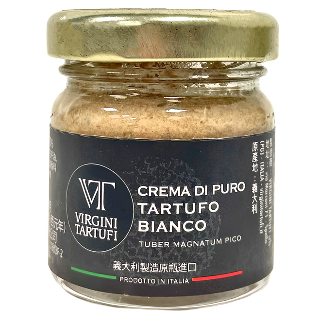 VIRGINI TARTUFI 純白松露醬70%, 30g, 1罐