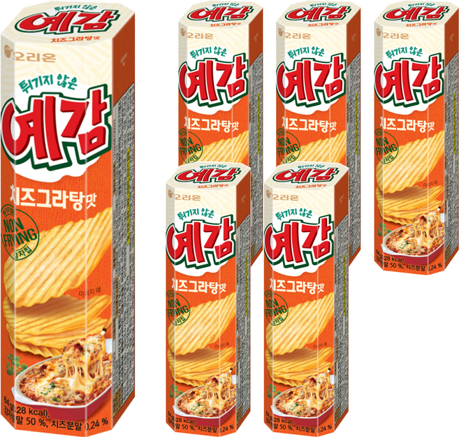 ORION 好麗友 預感香烤洋芋片 起司口味, 64g, 6盒