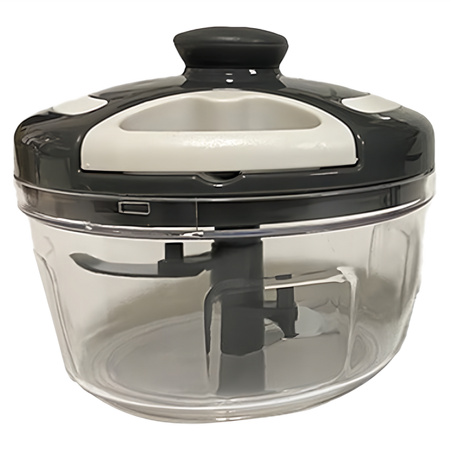 let's cook 樂司廚品 手拉式料理器, 手拉式 透黑色 + 黑色, 1個