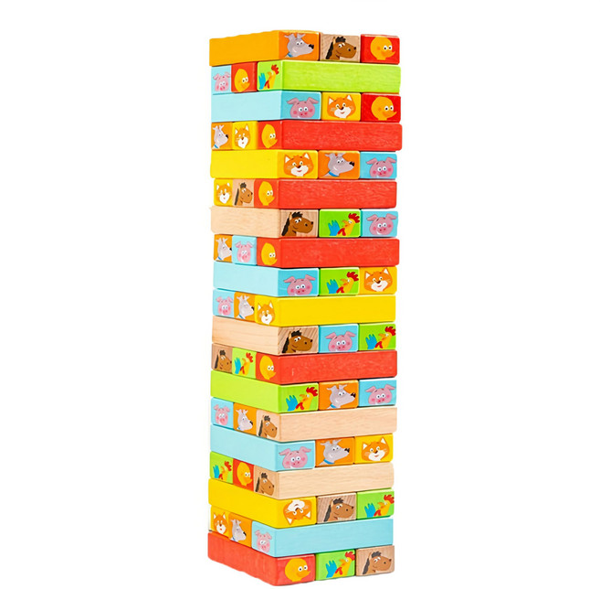 woet 動物疊疊樂互動遊戲, 1組