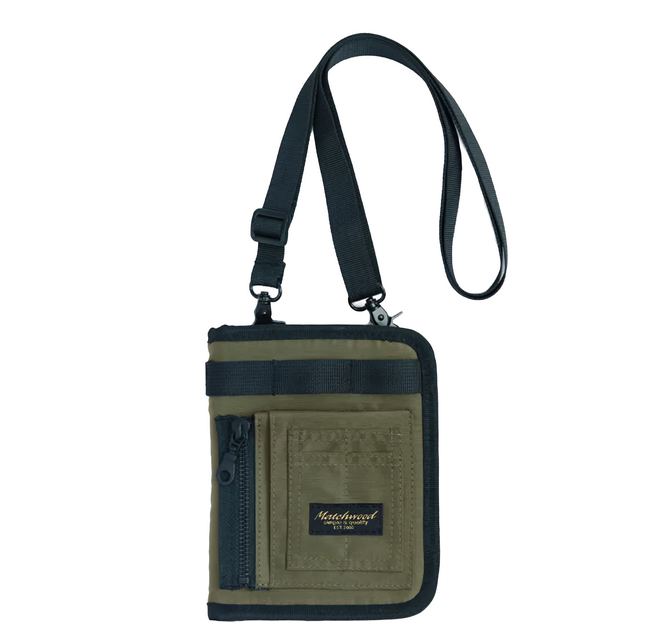 matchwood Essential 斜背護照包 MHWDSP014OL
