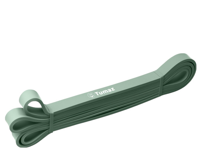 Tumaz 月熊 加厚訓練彈力帶, 仙人掌綠, 1條