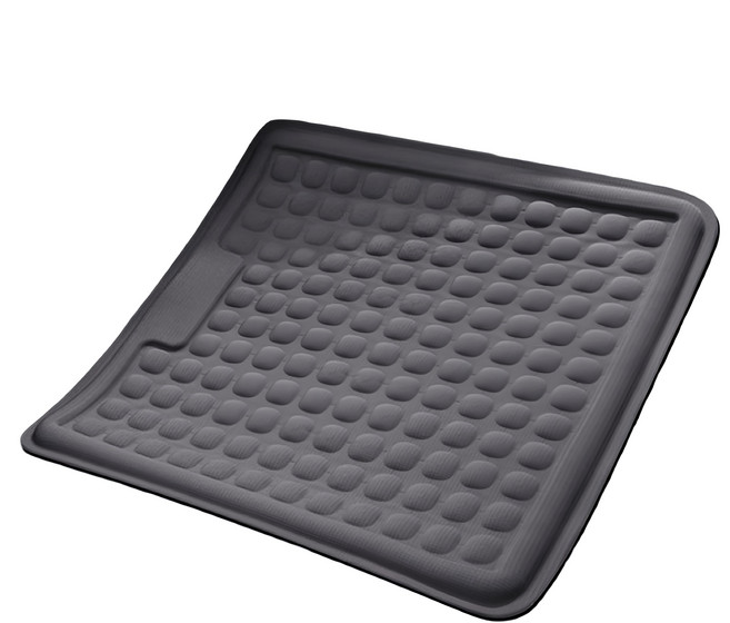 透氣3D涼感凝膠坐墊, 正方形黑色