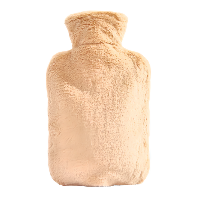 U-mop 毛絨熱水袋 奶茶色 550g 2000ml, 1個