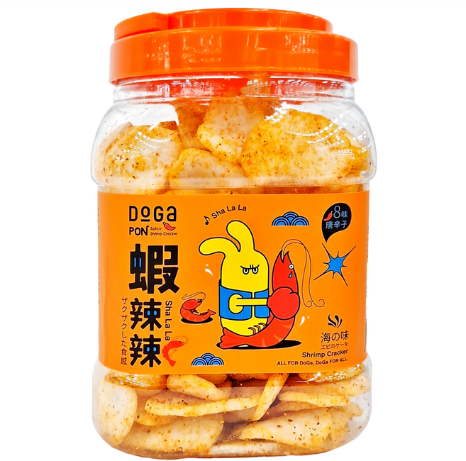 DoGa 杜甲 蝦辣辣 葷食, 130g, 1罐