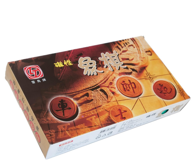 雷鳥牌 磁性象棋, 咖色, 1盒