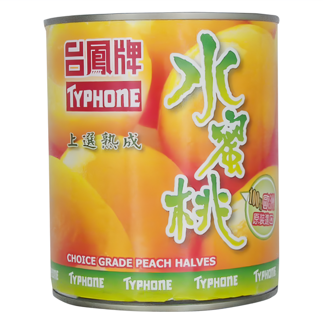 台鳳 水蜜桃, 820g, 1罐