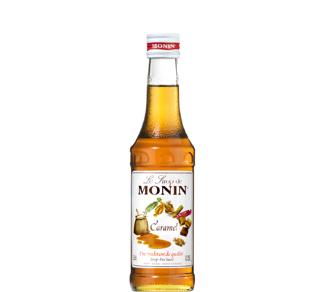 MONIN 莫寧 焦糖風味糖漿, 250ml, 1瓶