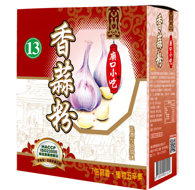 小磨坊 廟口小吃 香蒜粉, 600g, 1盒