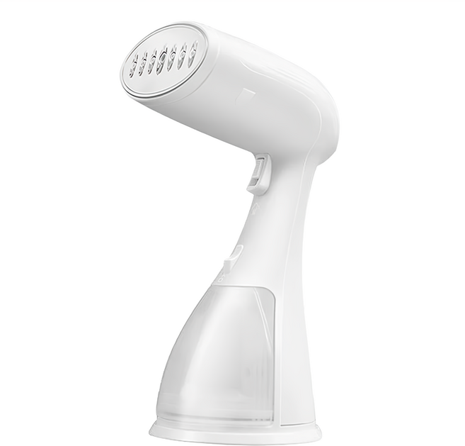 bririch 升級大功率大蒸氣手持掛燙機 附量水杯 + 織物毛刷 2組, SW02, 白色