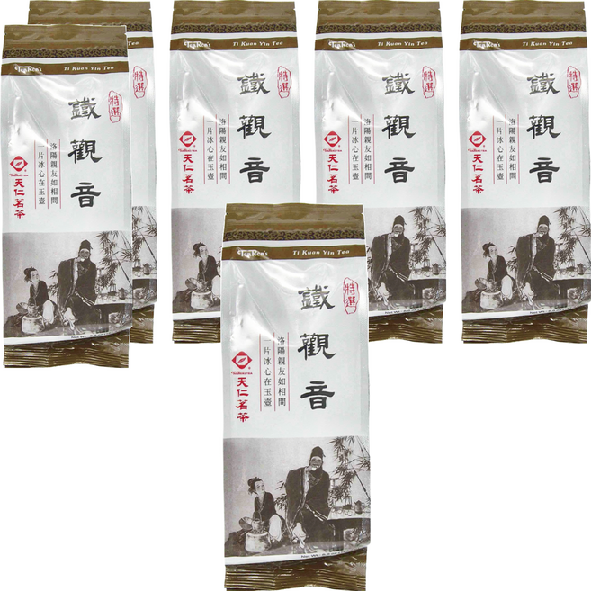 天仁茗茶 鐵觀音茶, 187.5g, 1包, 6包