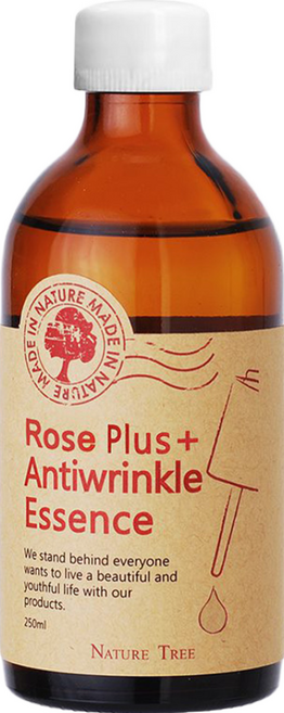 NATURE TREE 自然樹 玫瑰抗皺精華液 250ml 玫瑰萃取 多胜肽, 1瓶