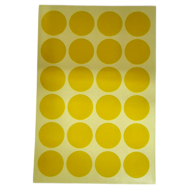 華麗牌 彩色標籤 WL-2032Y, 288張, 20包, 黃色
