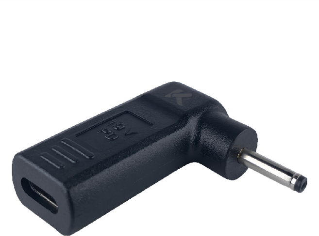 KTnet 廣鐸 TC母轉DC公 PD電源誘導頭 支援PD快充 Max 5A 100W 6.0*3.5mm, 1個
