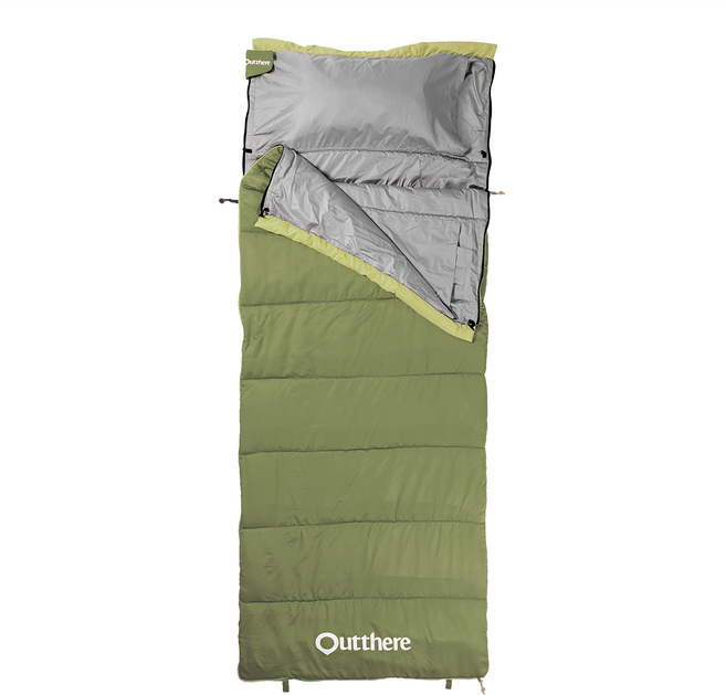 Outthere 好野 Nest 好窩 睡袋 舒適保暖 附枕頭 易洗抗螨, 綠色, 1個