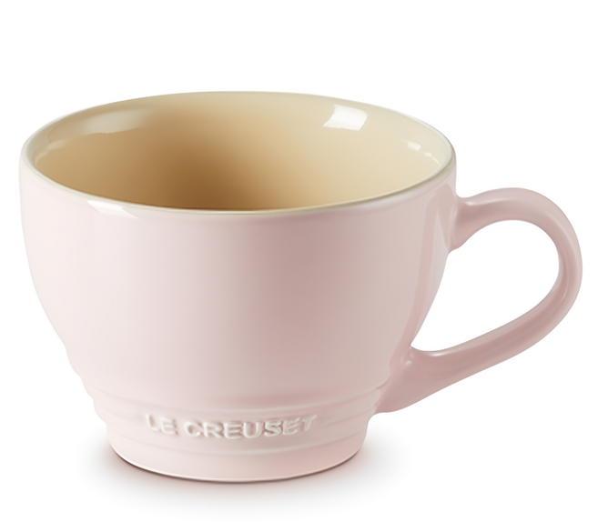LE CREUSET 卡布奇諾杯 400ml, 1個, 雪紡粉