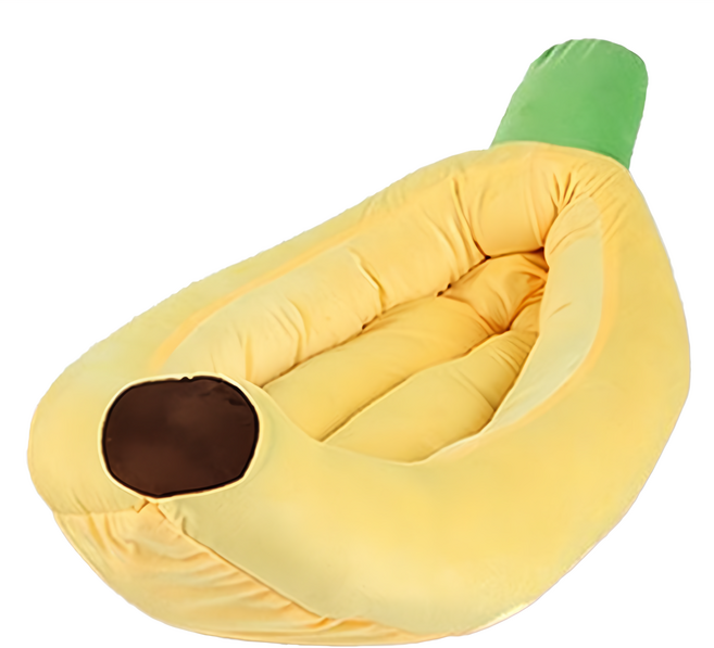 捷華 香蕉造型寵物窩 550g, 1個