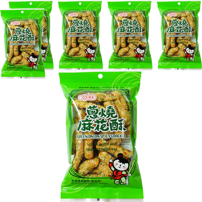 惠香 蔥燒麻花酥, 130g, 6包