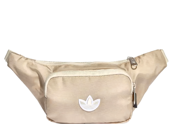 adidas 愛迪達 PE WAISTBAG 腰包 側背包, 卡其色, 1個
