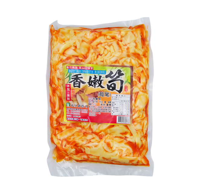 埔里鎮農會 香嫩筍 筍尾, 600g, 1包