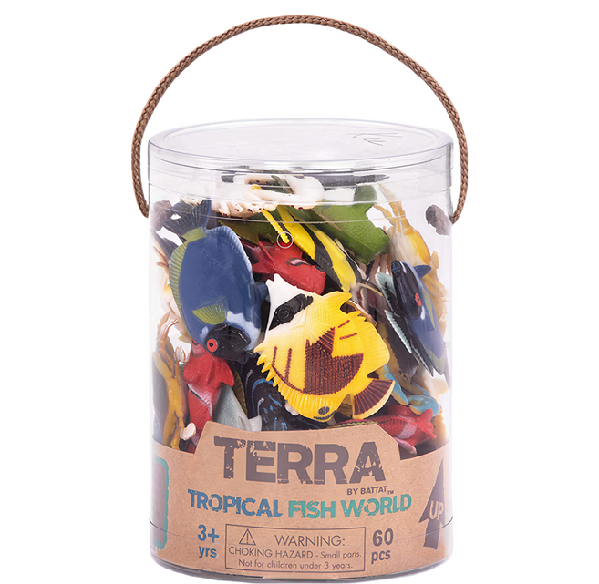 TERRA BY BATTAT 科育感統玩具 3歲以上, 熱帶海洋, 1罐