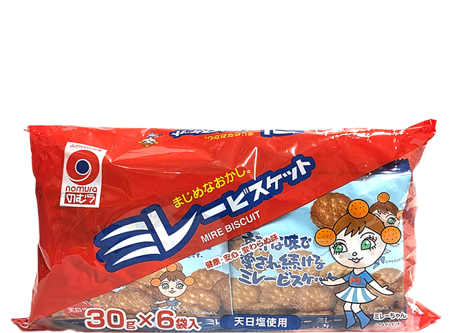 nomura 野村美樂 圓餅, 180g, 1袋