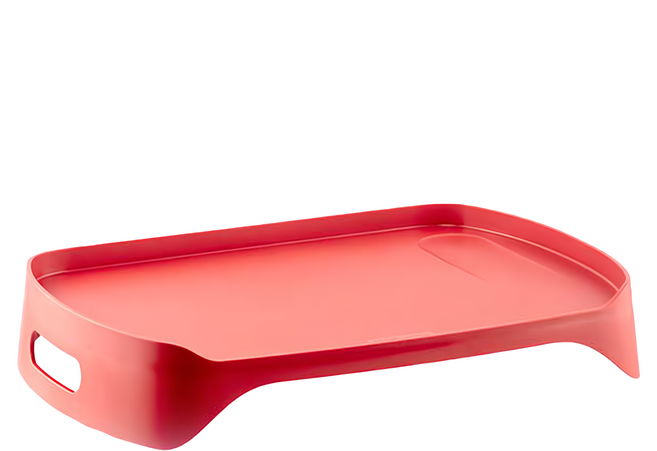 Nineware Volume 雙面兩用托盤, 深橘色, 1個