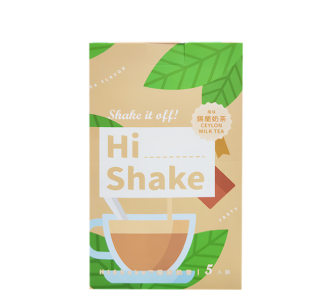 MIHONG 米鴻生醫 HiShake 纖穀奶昔 錫蘭奶茶風味, 5包, 30g, 1盒
