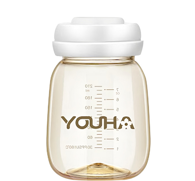 YOUHA 優合 PPSU寬口儲乳瓶 210ml, 1個, 1個