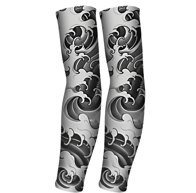 GOLOVEJOY 冰絲防曬刺青袖套 9*37cm 一雙入