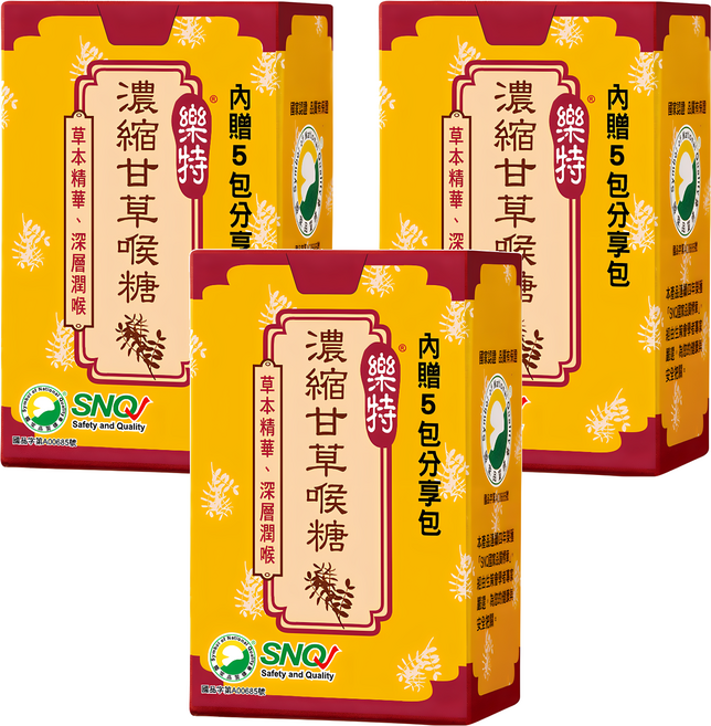 樂特 濃縮甘草喉糖 + 分享包 x 5包, 16g, 3盒