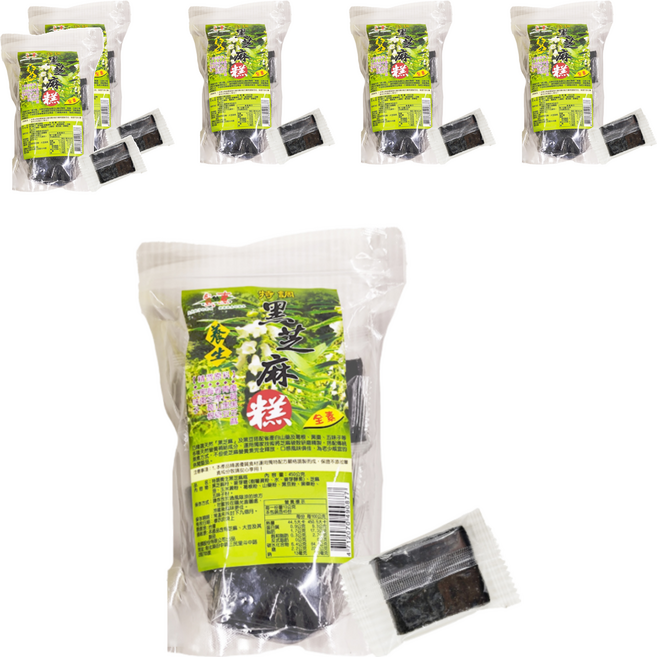 自然緣素 特調養生黑芝麻糕