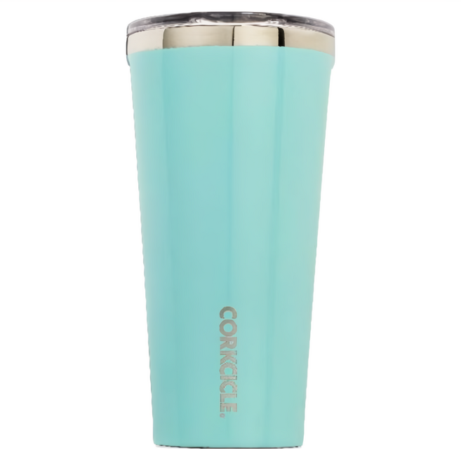 CORKCICLE. 酷仕客 三層真空寬口杯 保冷9小時保溫3小時 德國紅點設計獎 304不銹鋼材質, 土耳其藍, 475ml, 1個