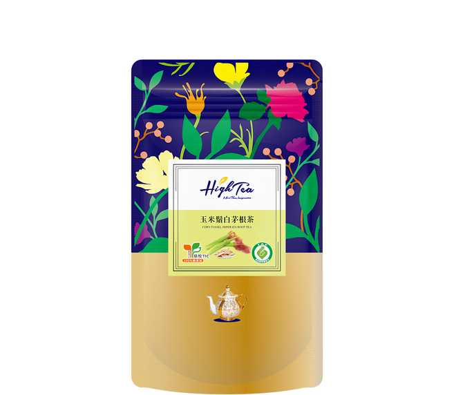 High Tea 伂橙 玉米鬚白茅根茶, 3.5g, 12包, 1袋