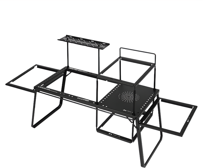 ShineTrip 山趣 IGT露營桌 2.0, 霧黑色