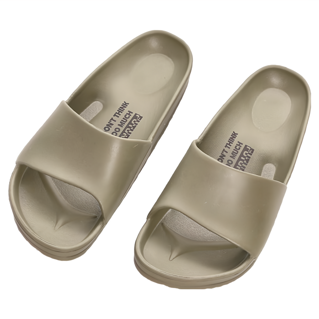 FUN PLUS 流線活力室外拖鞋, 橄欖軍綠, 280mm