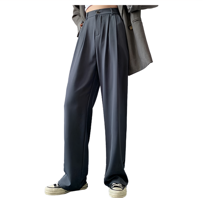 COWD 多巴胺 HL668 顯瘦長腿西裝褲 灰色