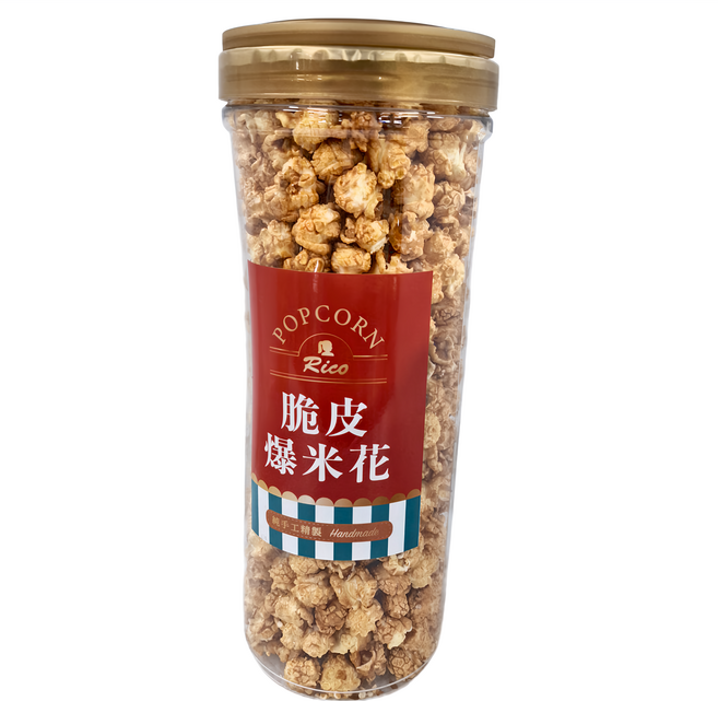 Rico 瑞喀 脆皮爆米花 美式焦糖牛奶, 1個, 370g