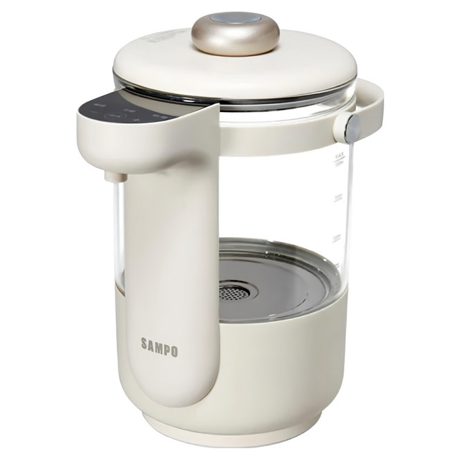 SAMPO 聲寶 智能溫控玻璃電熱壺 2L, KP-PA20GM