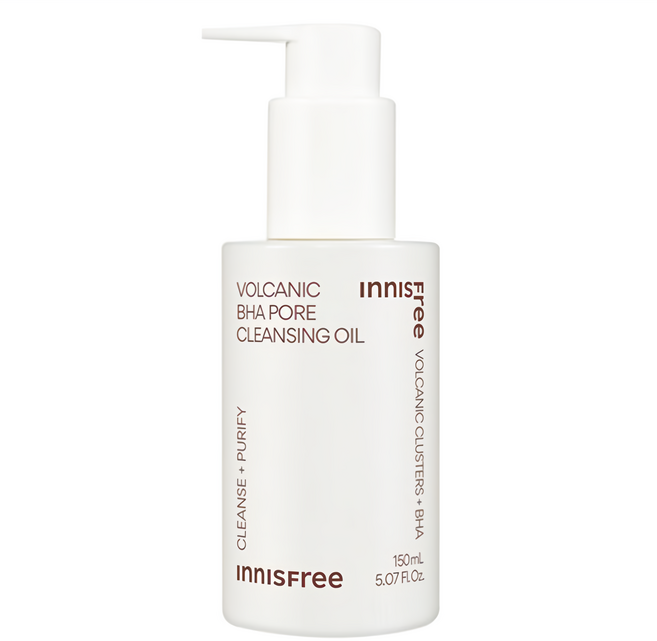 INNISFREE 台灣公司貨 火山泥毛孔潔淨卸妝油, 150ml, 1瓶