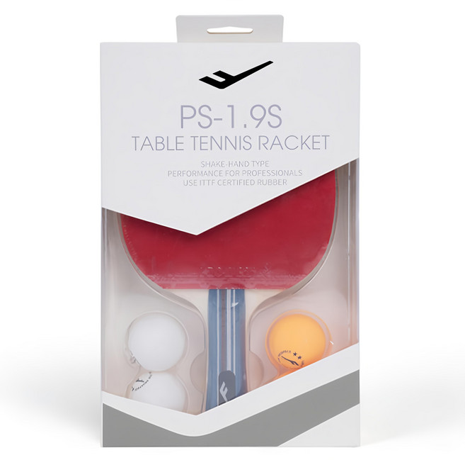 PRO-SPECS 橫拍桌球拍套組, 1支, PS-1.9S