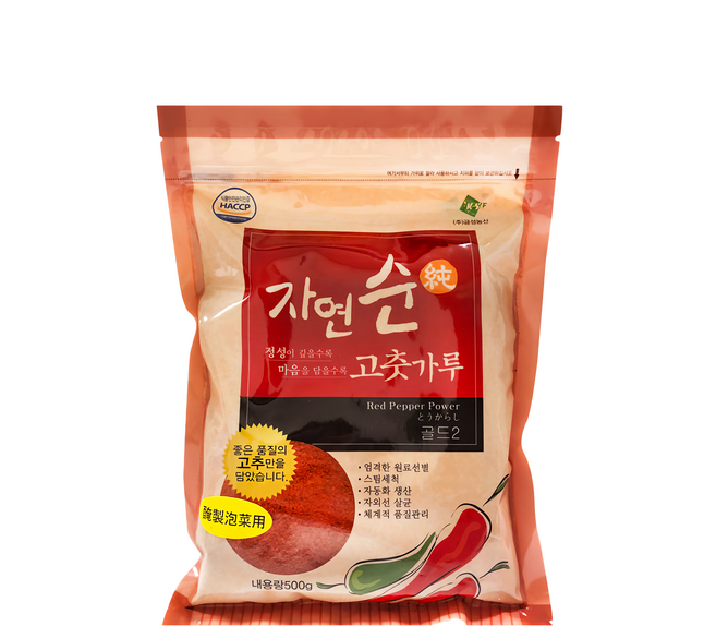 Kunsung Farm 韓式辣椒粉 醃泡菜用, 500g, 1包