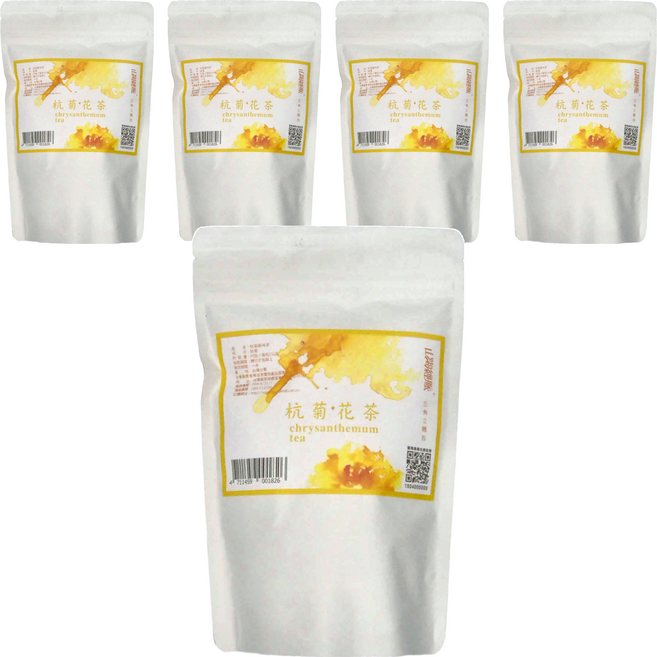 山海經脈 杭菊原味茶 三角立體包, 2g, 20個, 5包