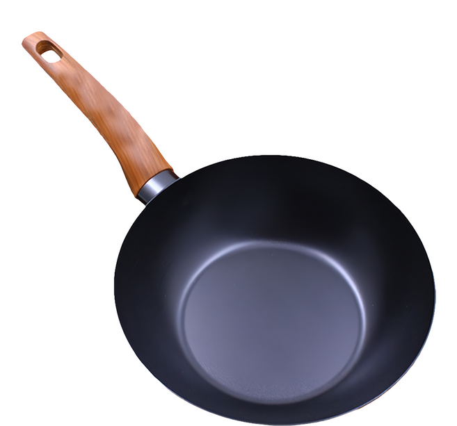 川 碳窒郎 深型炒鍋, 23cm, 1個