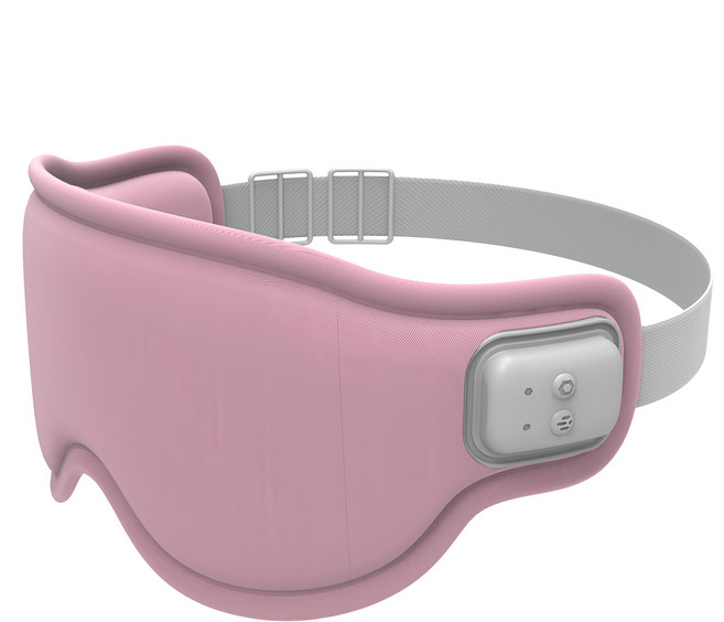 tokuyo 督洋 EyeSleep 石墨烯溫熱振動舒眠眼罩 TS-077, 粉紅色