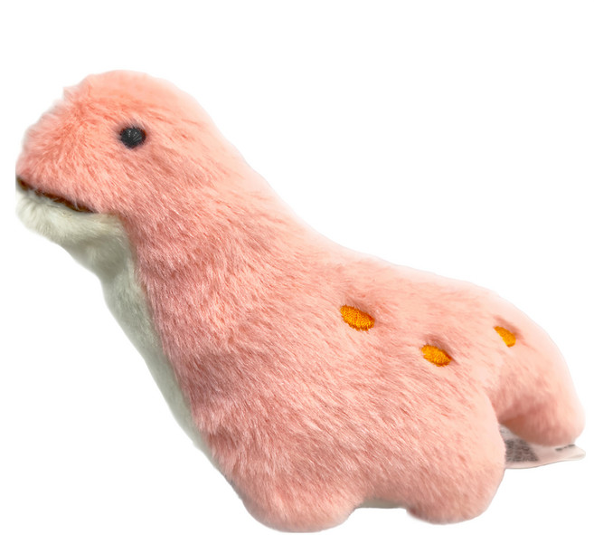 大陸散步 動物造型玩偶, 腕龍 粉色, 1個