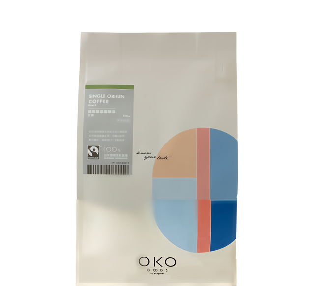OKO 生態綠 公平單品咖啡豆 巴西 中深烘焙 全豆, 咖啡豆(無研磨), 250g, 1包