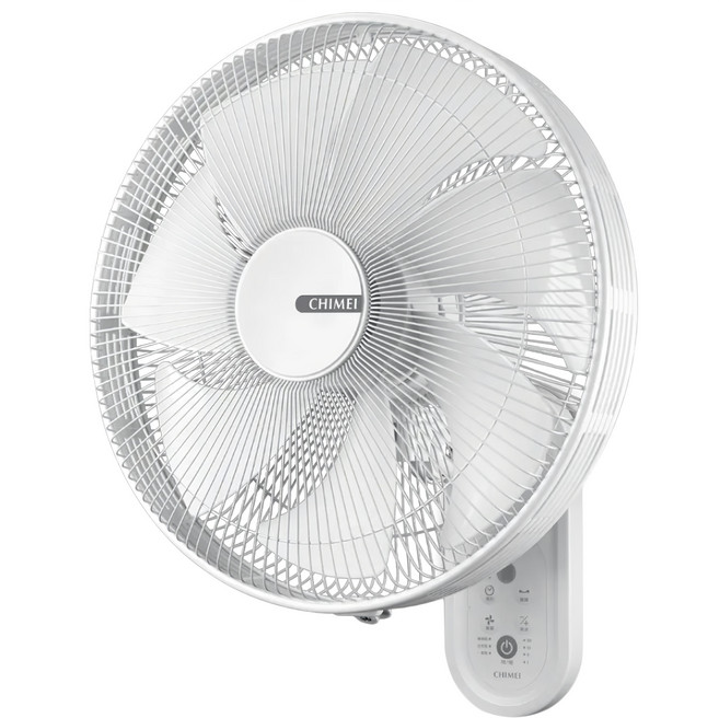 CHIMEI 奇美家電 14吋DC馬達遙控壁扇 DF-14A0WD 自動左右擺頭 三種風類 預約開關機 節能靜音