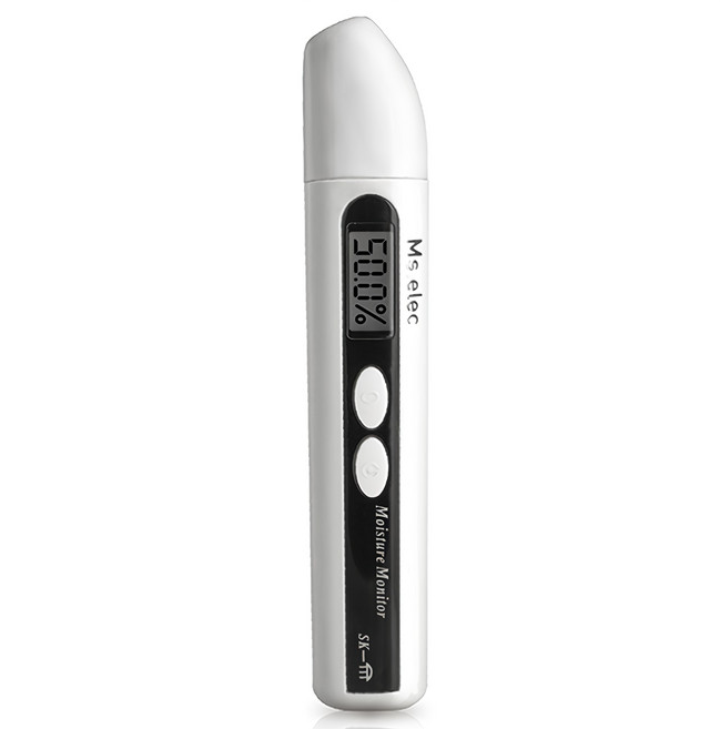 Ms.elec 米嬉樂 肌膚水份檢測儀 MM-001 白色 隨時掌握膚況